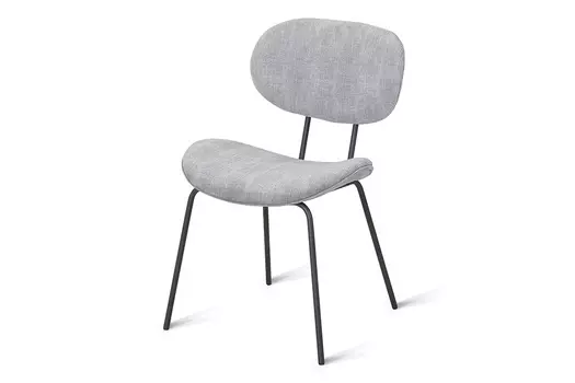 Стул обеденный металлический B819 – светло-серый