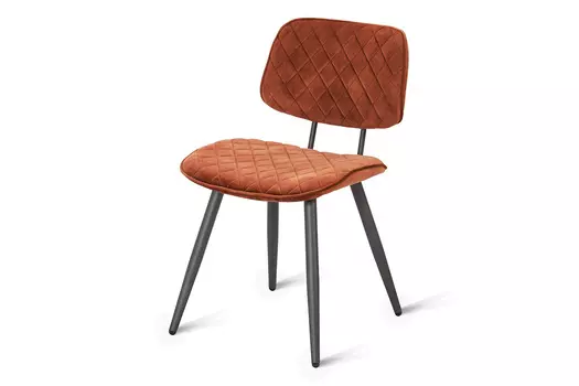 Стул обеденный металлический B820 – горчица