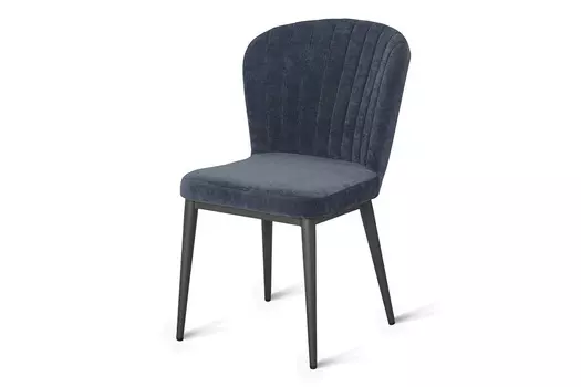 Стул обеденный металлический B821 – темно-синий