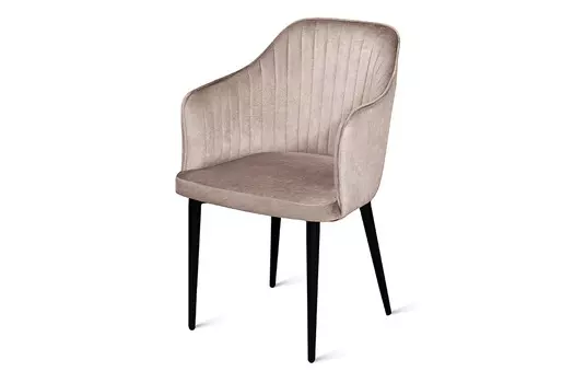 Стул обеденный металлический B822 - капучино