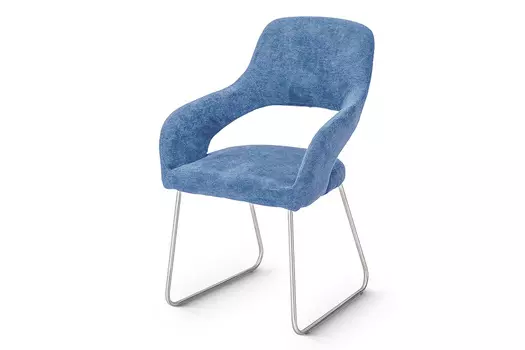 Стул обеденный металлический B922 – голубой
