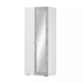 2х створчатый шкаф с зеркалом №22 Акцент (Аквилон)