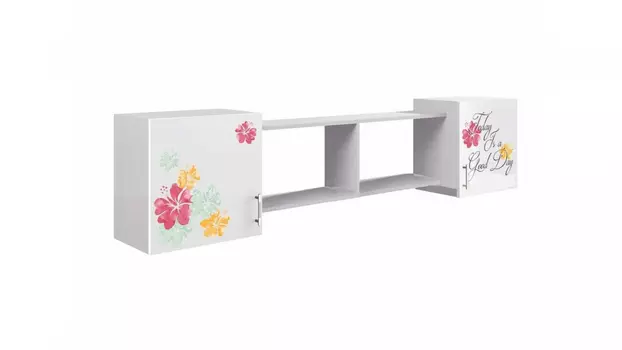 Антресоль Вега Fashion (Белый) (Миф)