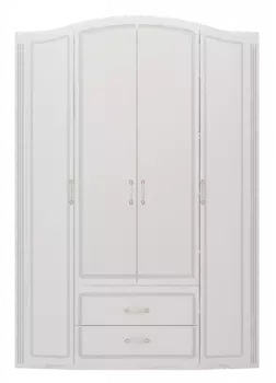 Четырехстворчатый шкаф для одежды №2 Виктория (Ижмебель)