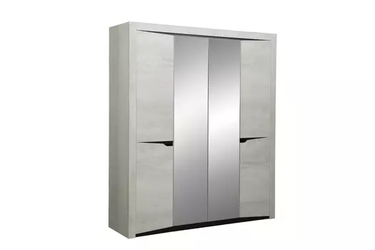 Четырехстворчатый шкаф для одежды 33.01 Лючия (Олмеко)