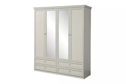 Четырехстворчатый шкаф для одежды 40.01 Эльмира (Олмеко)