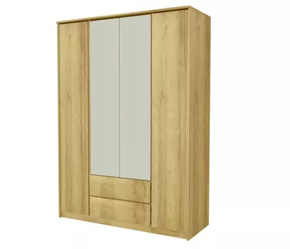 Четырехстворчатый шкаф для одежды и белья Шервуд Ш11 (Заречье)