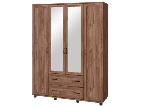 Четырехстворчатый шкаф для одежды Ника-Люкс №19Р (Ижмебель)