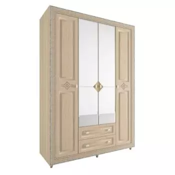 Четырехстворчатый шкаф Калипсо 24 (Аквилон)
