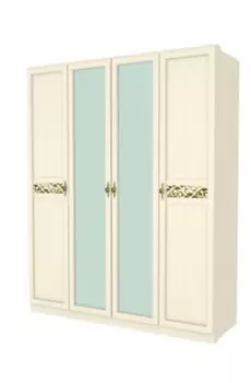 Четырехстворчатый шкаф Л25 Ливадия (Заречье)