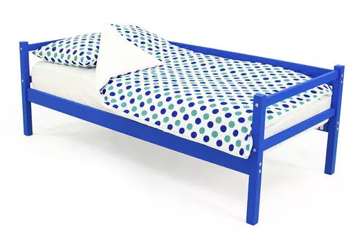 Детская деревянная кровать-тахта Skogen синий (Бельмарко)