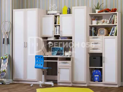 Детская стенка Юниор ЛДСП (Регион 058)