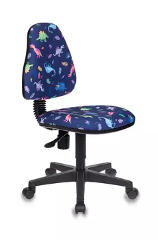 Детское компьютерное кресло KD-4 Dino-Bl (Бюрократ)