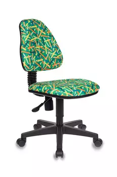 Детское компьютерное кресло KD-4 Pencil-Gn (Бюрократ)