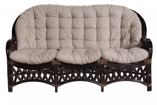 Диван 3х местный Черчилль (Рузвельт) из ротанга (Радуга)