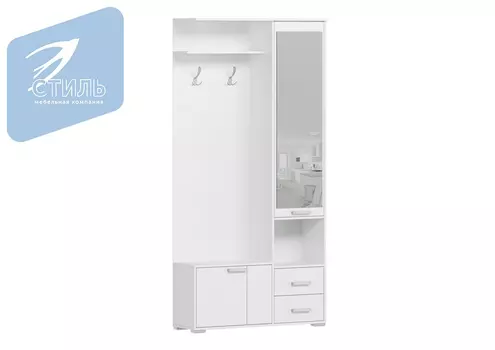 Домино (А) Шкаф с зеркалом (Стиль)