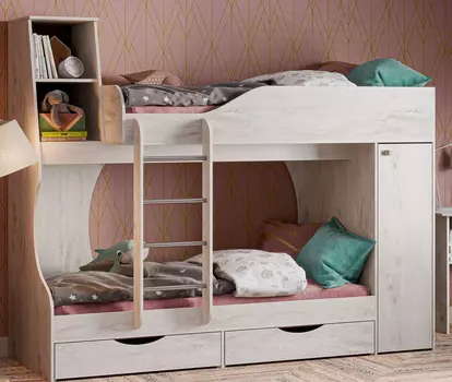 Двухъярусная кровать Атланта 0741.24 (КМК)