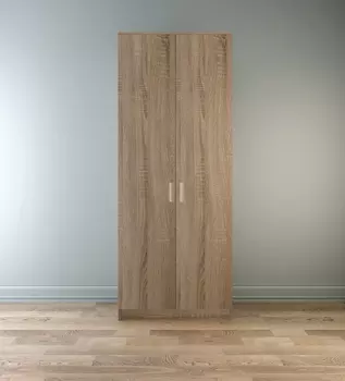 Двухдверный шкаф 800 Лофт со штангой (НК мебель)