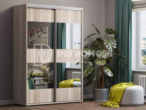 Двухдверный шкаф-купе Альянс-8 (Регион 058)