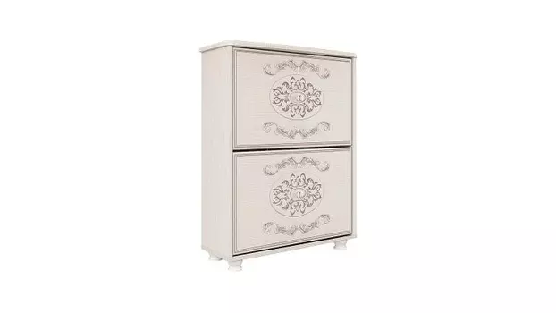 Двухсекционная тумба для обуви Каролина (Олмеко)