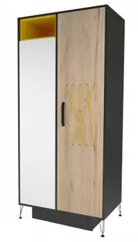 Двухстворчатый шкаф №22 Александрия (Аквилон)