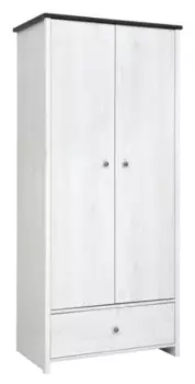 Двухстворчатый шкаф SZF2D1S Порто (BRW)