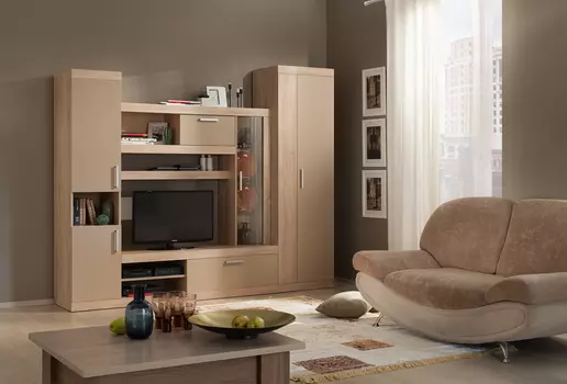 Гостиная Макси Компоновка №1 МЕБЕЛЬСОН