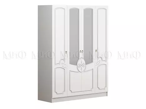 Каролина Шкаф 4-х створчатый (Миф)