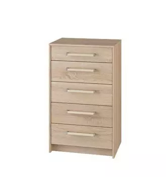 Комод 5 МК 44 высокий с 5 ящиками (Корвет)