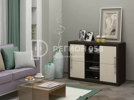 Комод Берк-9 с открытыми полками (Регион 058)