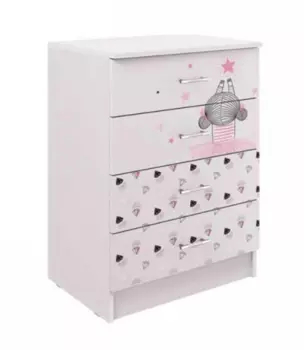 Комод Мальвина Юниор-2 (Миф)