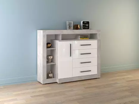 Комод Монтана с открытыми полками (НК мебель)