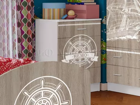 Комод Немо Юниор-2 (Миф)
