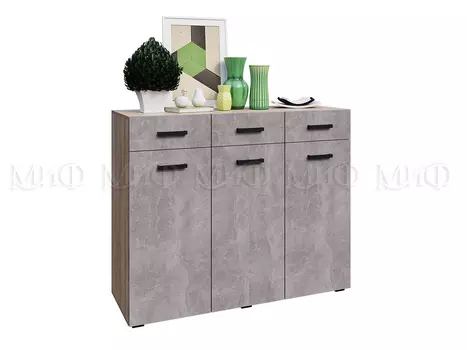 Комод Ненси New Бетон (Миф)