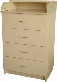 Комод с пеленальным столиком Соня 60/4 ЛДСП (Соня)