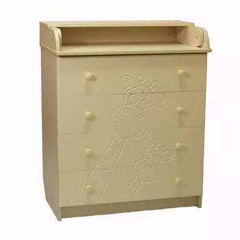 Комод с пеленальным столиком Соня 80/4 Жираф (Соня)