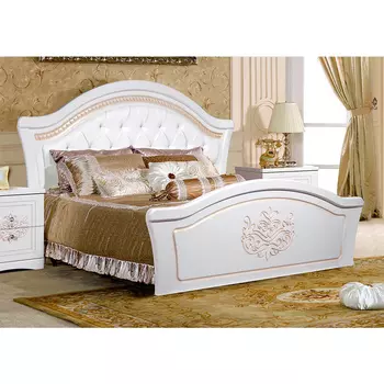 Кровать Графиня 0379.10 с мягкой спинкой (КМК)