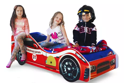 Кровать-машина Пожарная охрана (Бельмарко)