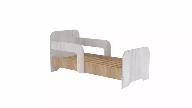 Кровать с ограждением Юниор-3 (Марибель)