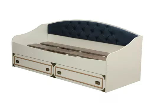 Кровать Севилья-16 с мягкой боковиной (Олмеко)