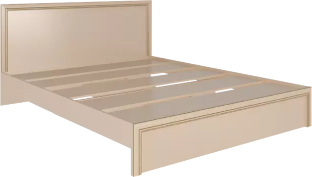 Кровать стандарт 1,6 с настилом Беатрис М06 (Риннер)