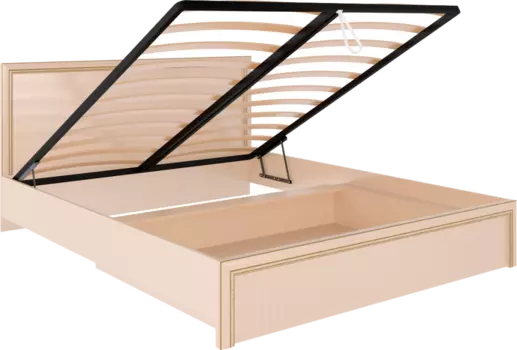 Кровать стандарт 1,6 с подъемным механизмом Беатрис М08 (Риннер)