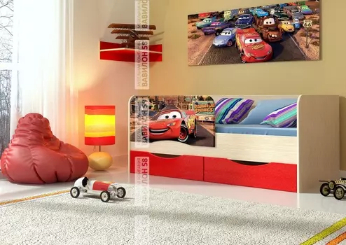 Кровать Тачки ВВ