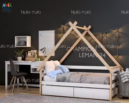 Кровать-вигвам Hut 0 (Nuki-Tuki)