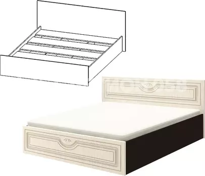 Кровать Зиля МДФ (Регион 058)