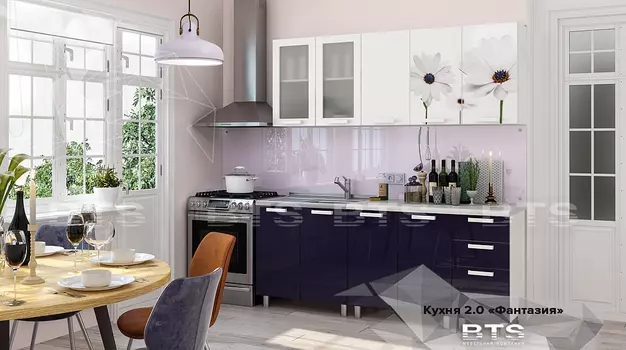 Кухня Фантазия 2.0 м (Мебелони)