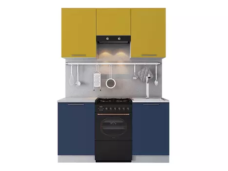 Кухня Горчица 1,5 м (МебельДрев)