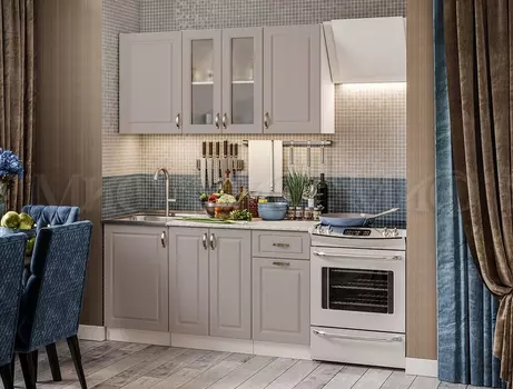 Кухня Констанция Компоновка №3 Трюфель (Миф)