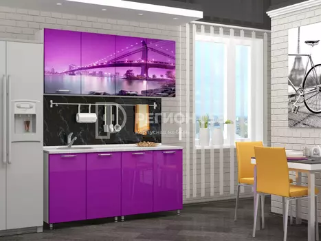 Кухня с фотопечатью Бридж (Регион 058)