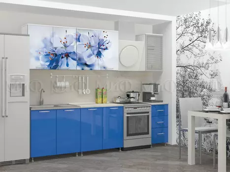 Кухня с фотопечатью Лара (разный размер) (Миф)